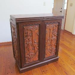 Oriental Rolling Folding Japanese Bar