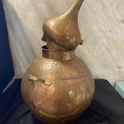Hammered Copper Alembic Still