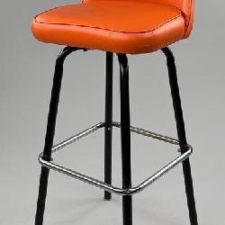 Mid Century Modern Comfort Lines Swivel Bar Stool
