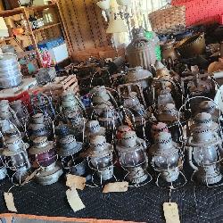 Railroad Lantern, vintage
