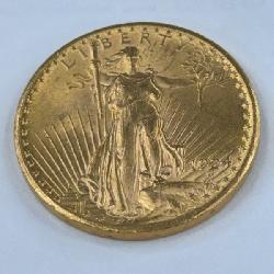 1924 Saint-Gaudens $20 Gold Double Eagle, Philadelphia Mint