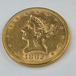 1882 Liberty Head $10 Golden Eagle, Philadelphia Mint
