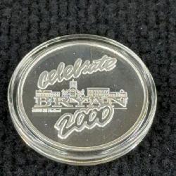 2000 Celebrate Bryan 1 oz. Silver Coin