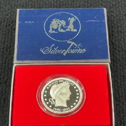 1892-1992 Barber 1 Oz. Silver Coin, Barber Coin Collector’s Society, SilverTowne