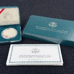 1999 Yellowstone National Park Silver Dollar, Philadelphia Mint, United States Mint