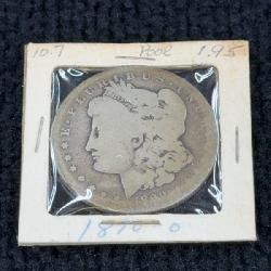 1890 Morgan Silver Dollar, New Orleans Mint
