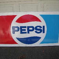 67-Inch Pepsi Advertising Sign, 1984