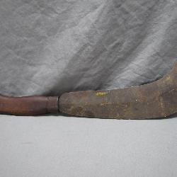 Curved Blade Machete with Wooden Handle