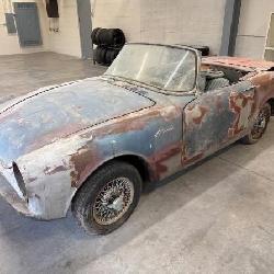 1963 Sunbeam Alpine Series I Convertible Restoration Project