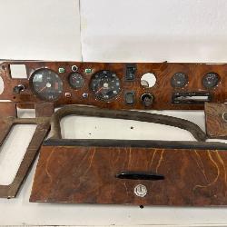 Sunbeam Wood Grain Dash Cluster