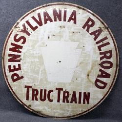 PENNSYLVANIA RAILROAD TRUC TRAIN, porcelain