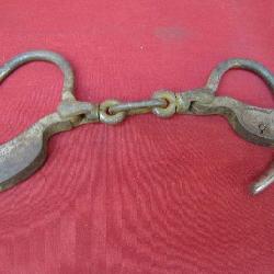 Original Antique Handcuffs No Key