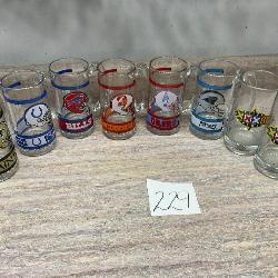 NFL Collector Glasses