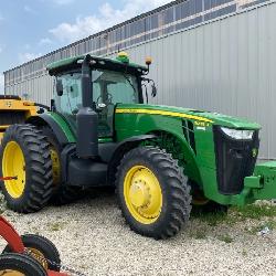 2012 John Deere 8235R Crop Row Tractor 1017 hours-well maintained with little use. 