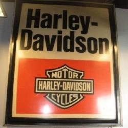Harley Davidson Double Sided Lighted Sign