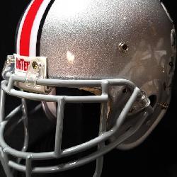 3016: Ohio State University Buckeyes Game Worn #43 Helmet