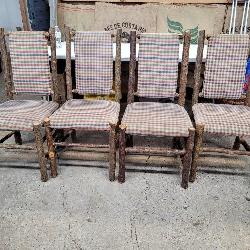 OLD HICKORY DINING CHAIRS (TIMES THE MONEY)