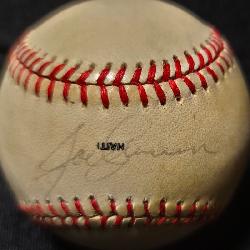 3054: Joe Cronin Scarce Single Signed Baseball on 1983 All Star Game Ball