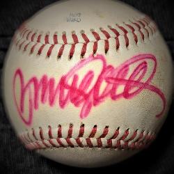 3068: Chicago Cubs, Ryne Sandberg Autographed Baseball