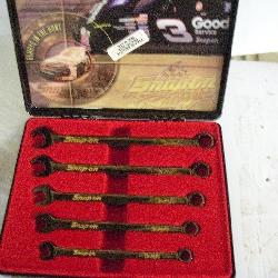 Dale Earnhardt 5pc Black Chrome Snap On Wrenches