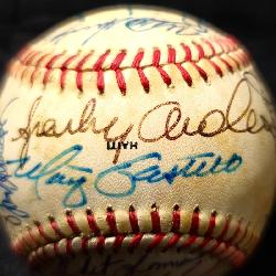 3024: 1984 Detroit Tigers World Champions Signed Baseball