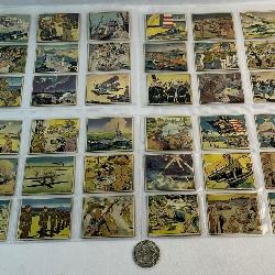 1941 Lot of 36 Misc. Uncle Sam Gum, Inc. Trading Cards