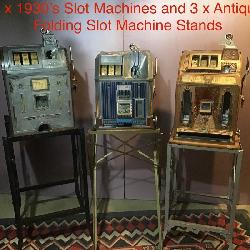 Antique Slot Machines 1930's