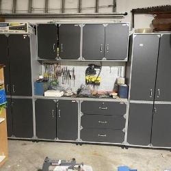 Coleman Cabinet System w/Contents