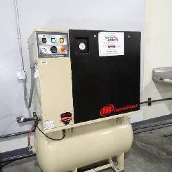 IR / Ingersoll Rand / UP6-10-125 ** 10-HP 80-Gallon Rotary Screw Air Compressor (230V 3-Phase 125PSI) Currently in Use and Works Great
