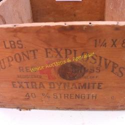 Dupont Wood Explosives Box