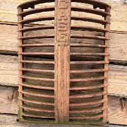 CASE cast iron tractor grill