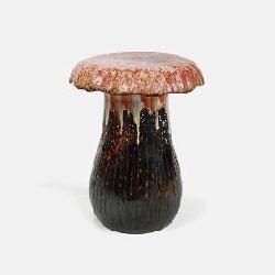 Terracotta Magic Mushroom Garden Seat