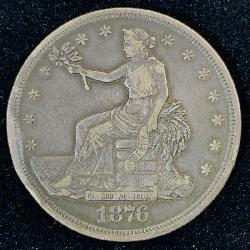  1876 United States Silver Trade Dollar