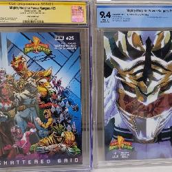 Power Rangers GRADED & Autographed Comic Books