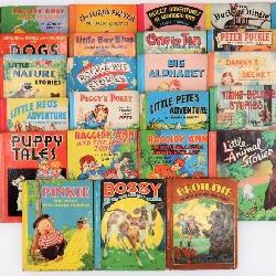 Large Lot of Vintage Children's Books