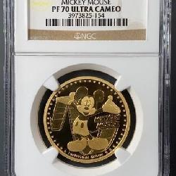 Mickey Mouse Niue $200 gold PF70 Ultra Cameo
