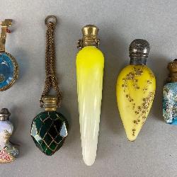 Lot 272: Group of 6 Perfume Bottles and more