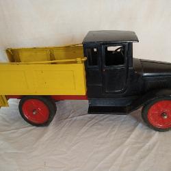 Buddy L Ice Delivery Truck Heavy Pressed Steel 1920s