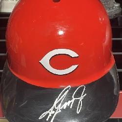 Ken Griffey Jr. Signed Reds Helmet