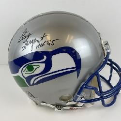 Steve Largent Seahawks NFL Autographed Helmet