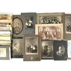 60+ Cabinet Cards, Albumen & Other Antique Photos