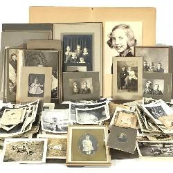 Large Collection of Vtg & Antique Photos Children