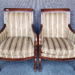  20th century pair SouthWood lounge chairs