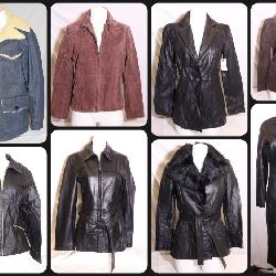 Genuine Leather and Suede Coats Jackets, Like New