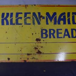Kleen Maid Porcelain sign