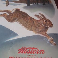ORIGINAL LARGE 1950'S WINCHESTER POSTERS
