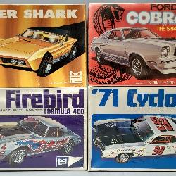 Vintage MPC model kits
