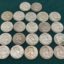 Large Selection of Silver Half Dollars