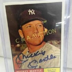 MICKEY MANTEL AUTOGRAPHED #300 CARD
