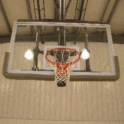 (2) Regulation Retractable Basketball Hoops